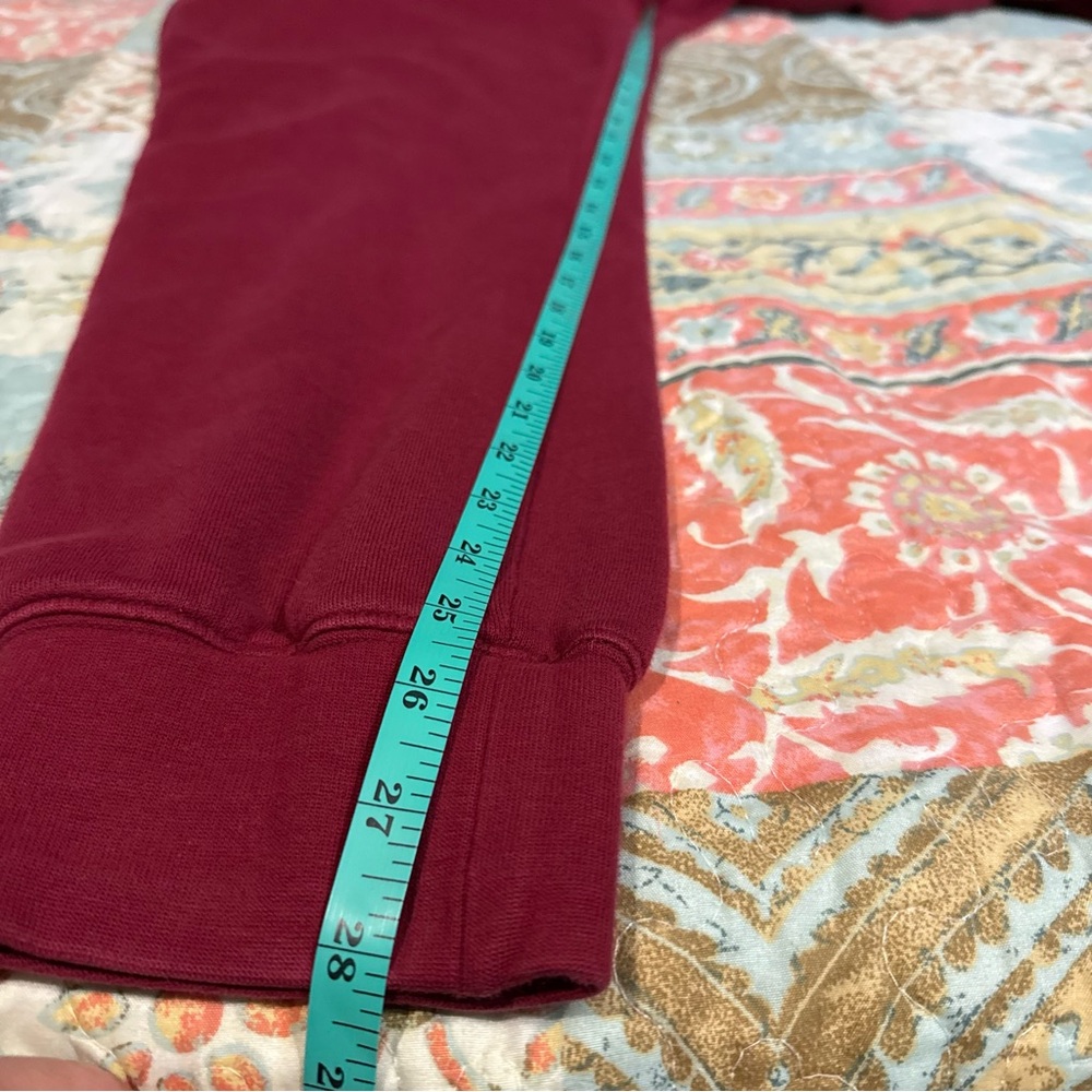 Stussy Men's Burgundy-Red World Tour Joggers Cotton - Picture 9 of 11